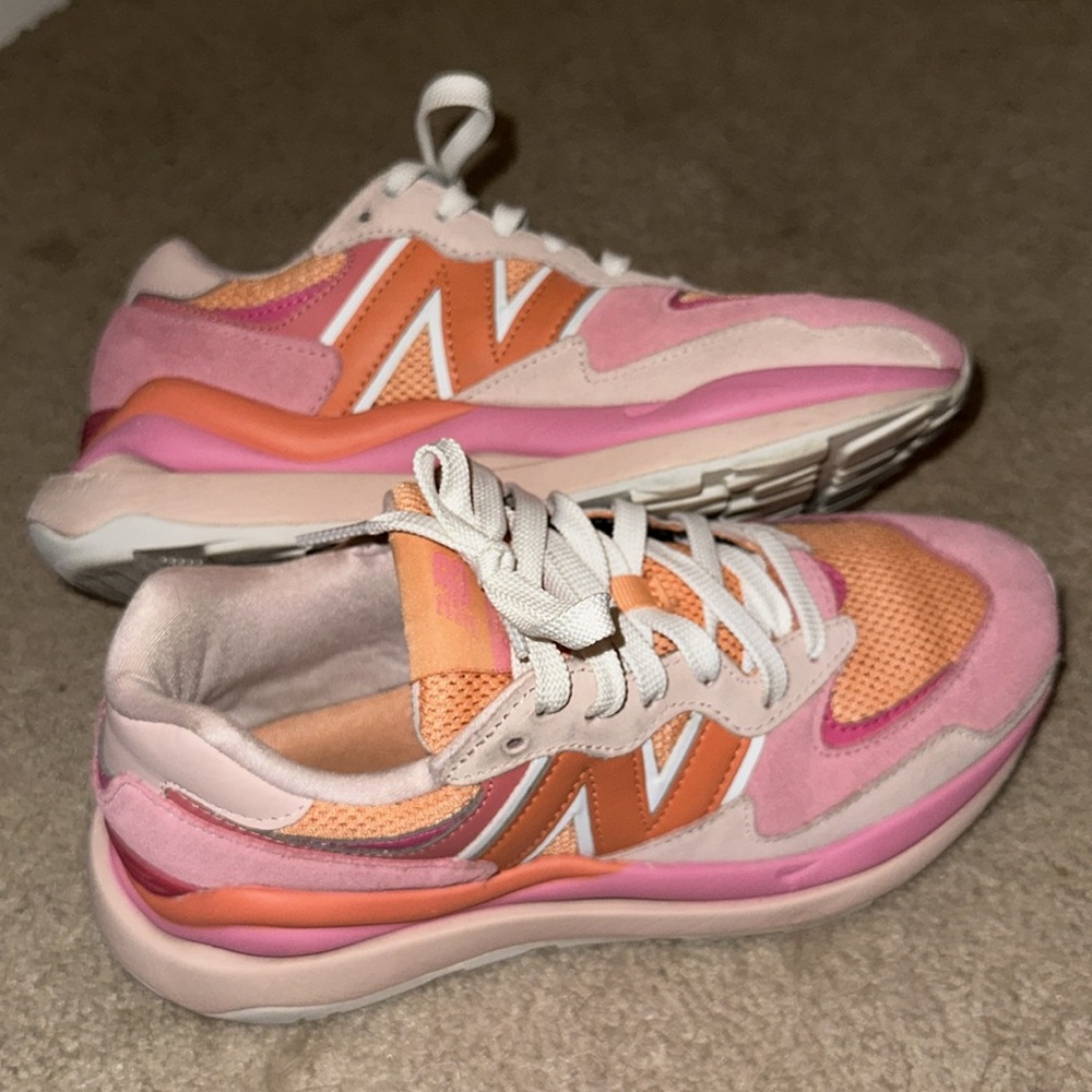 New Balance 57/40 Valentines Pink and Orange 7.5
